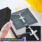 Graduation Gift for Grandson Love Grandparents - Personalized Cross Necklace