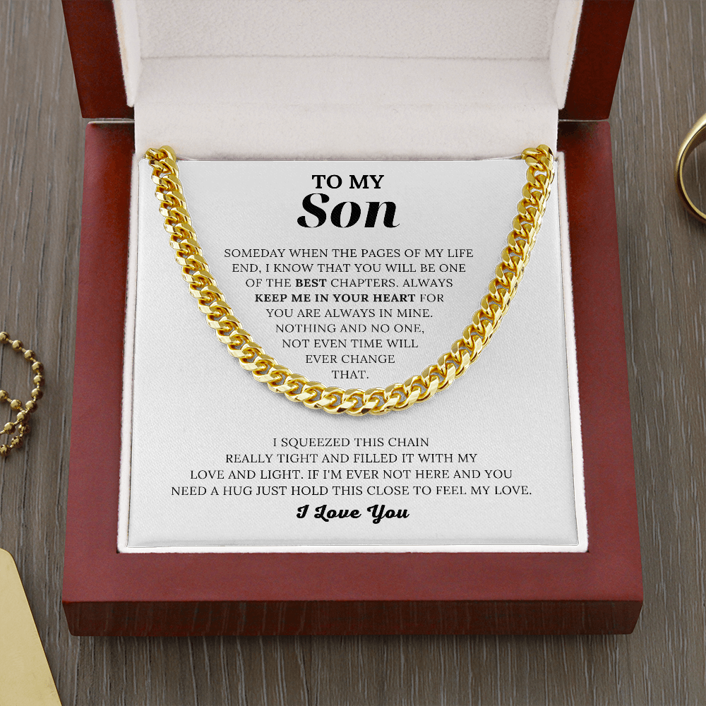 To My Son - Keep Me In Your Heart