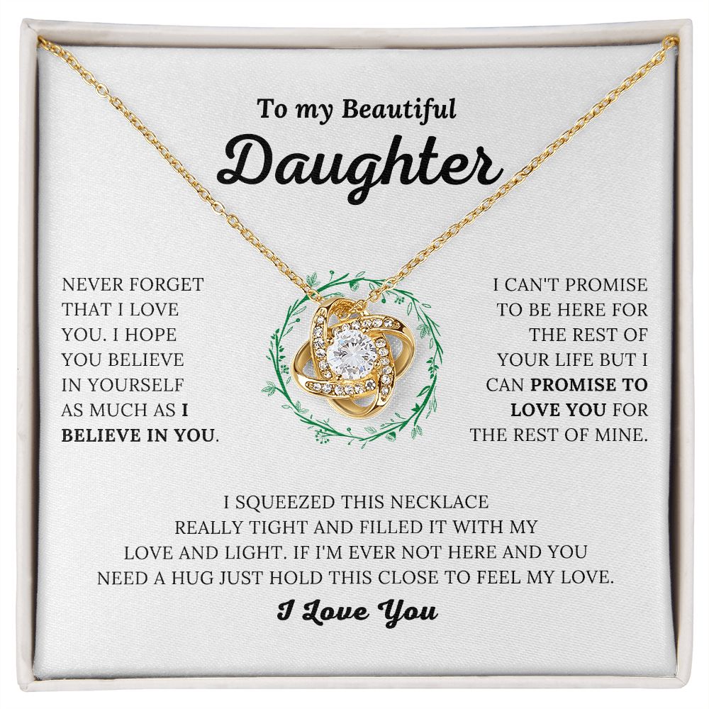 To My Beautiful Daughter - Promise To Love You