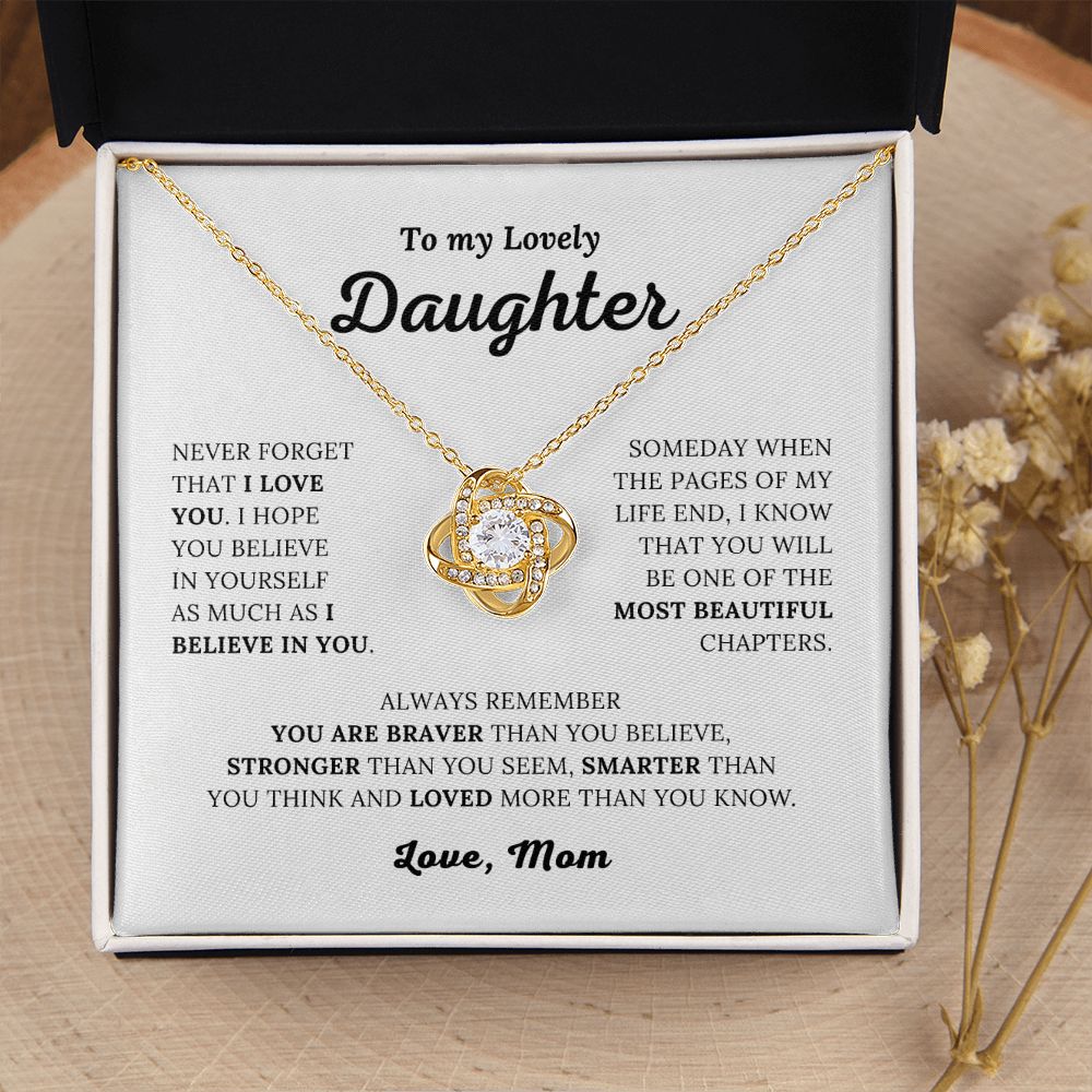(Almost Sold Out) To My Lovely Daughter - Loved More Than You Know