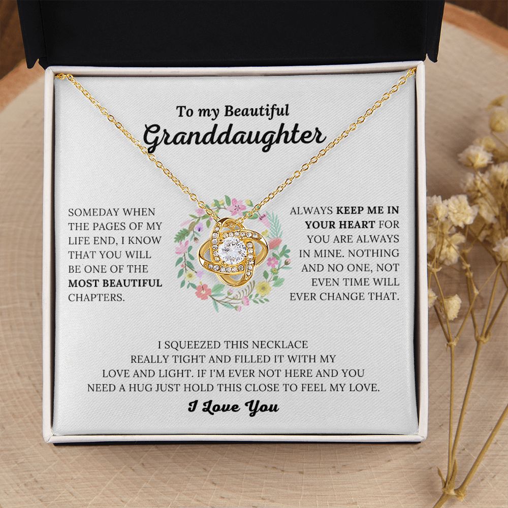 To My Beautiful Granddaughter - Keep Me In Your Heart