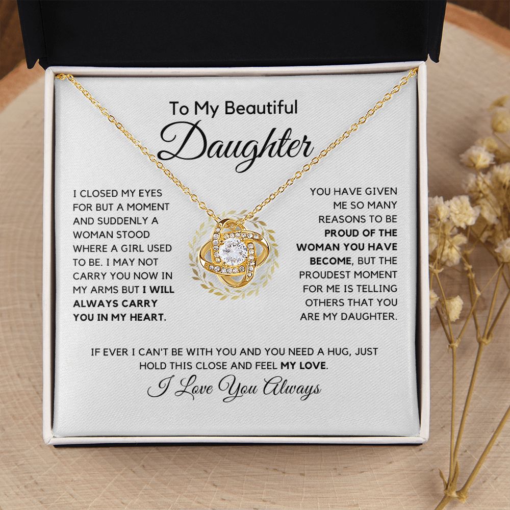 To My Beautiful Daughter - Carry You In My Heart