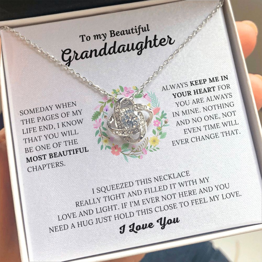 To My Beautiful Granddaughter - Keep Me In Your Heart