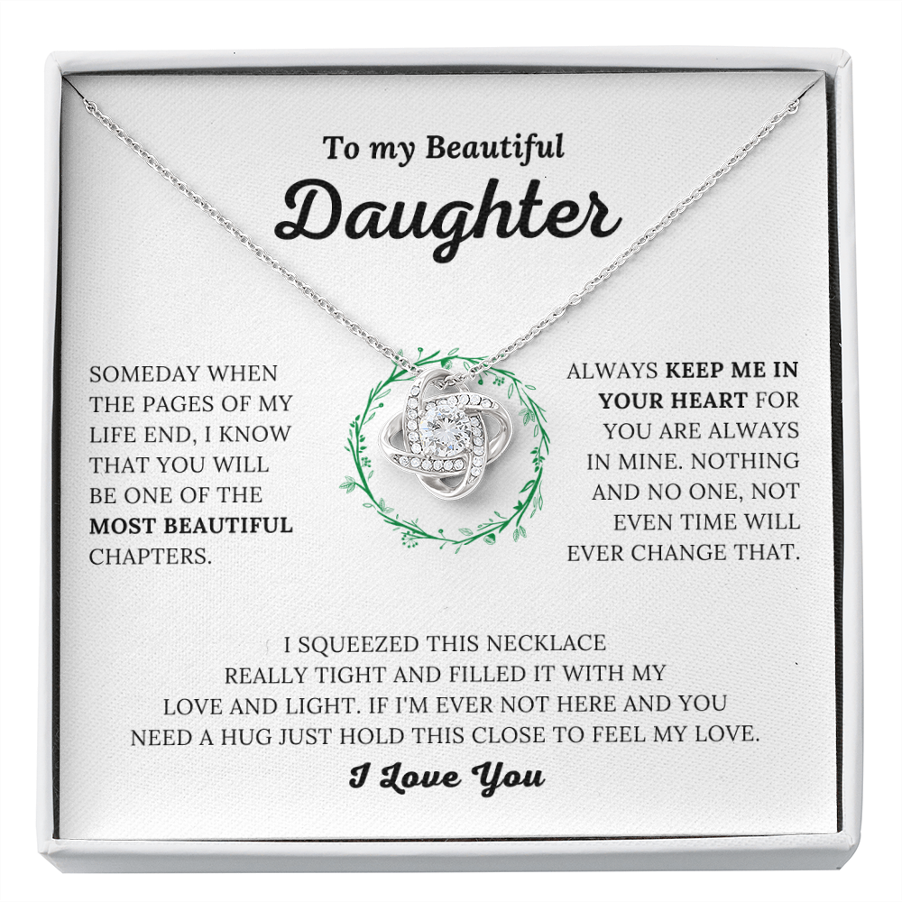 To My Beautiful Daughter - Keep Me In Your Heart