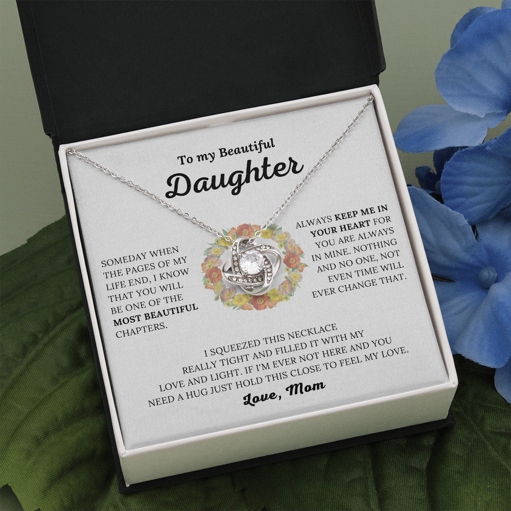 To My Beautiful Daughter Love Mom - Keep Me In Your Heart