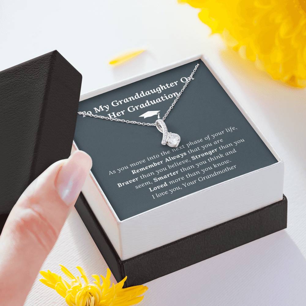 Graduation Gift for Granddaughter Love Grandmother - Alluring Beauty Necklace