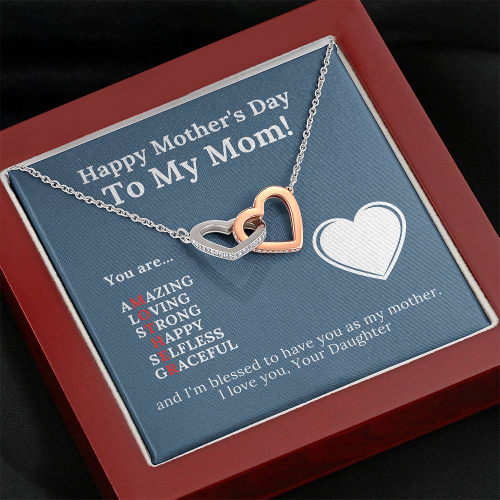 Mother's Day - To My Mom Love Daughter