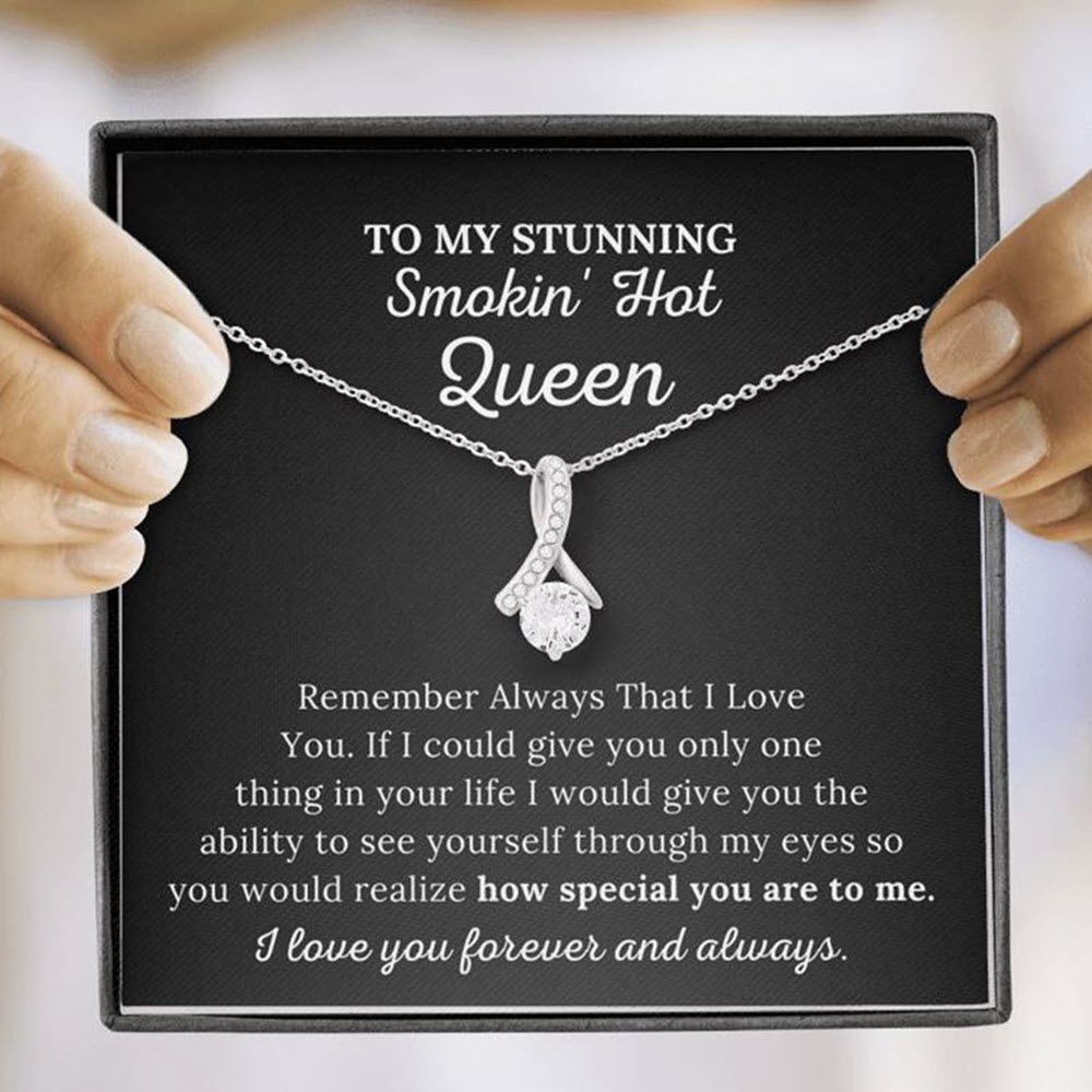 To My Queen - How Special You Are To Me - Alluring Beauty Necklace