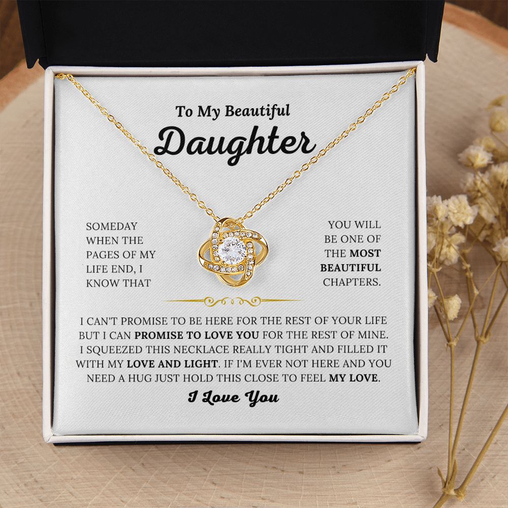 To My Beautiful Daughter - Promise To Love You