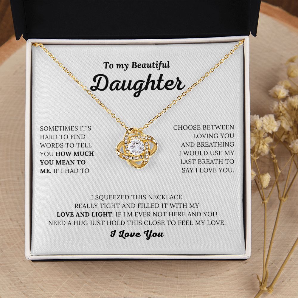 To My Beautiful Daughter - How Much You Mean to Me