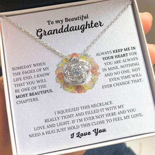 To My Beautiful Granddaughter - Keep Me In Your Heart