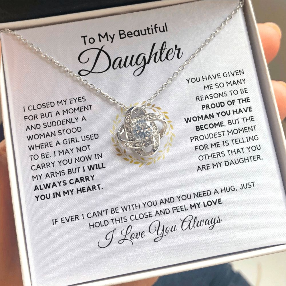 To My Beautiful Daughter - Carry You In My Heart
