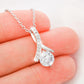 To My Amazing Wife - I Would Use My Last Breath To Say I Love You - Alluring Beauty Necklace