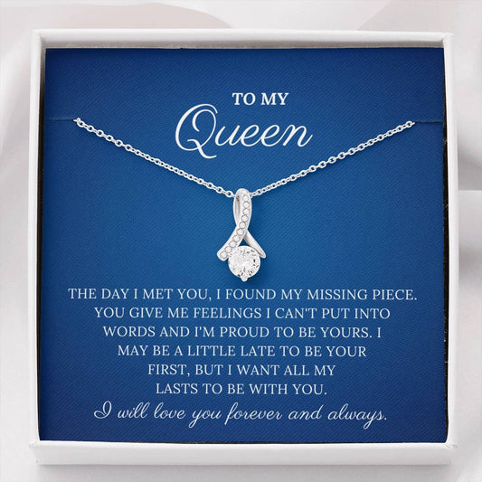 To My Queen - My Missing Piece - Alluring Beauty Necklace