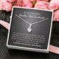 To My Soulmate - I Love You Forever and Always - Alluring Beauty Necklace