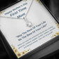 Mother's Day - First Time Mom - Rest of Your Life Be Best of Your Life - Alluring Beauty Necklace
