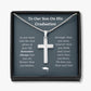 Graduation Gift for Son Love Mom & Dad - Artisan Crafted Cross Necklace