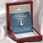 Mother's Day - My Wonderful Wife - Heart & Soul of Our Family - Alluring Beauty Necklace