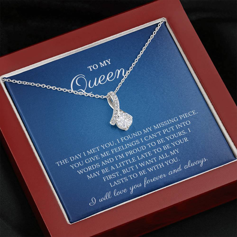 To My Queen - My Missing Piece - Alluring Beauty Necklace